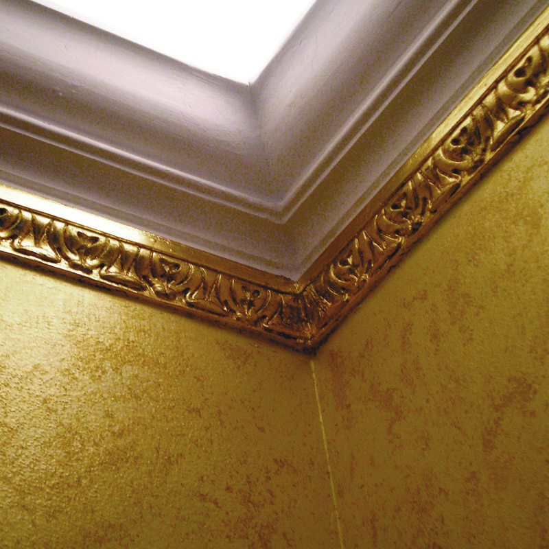 decorazioni in foglia oro